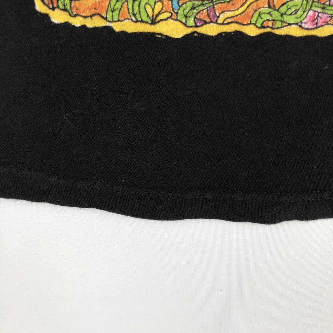 TULTEX SUBLIME Band T-shirt, Men's M size cotton black type Vintage Second Hand