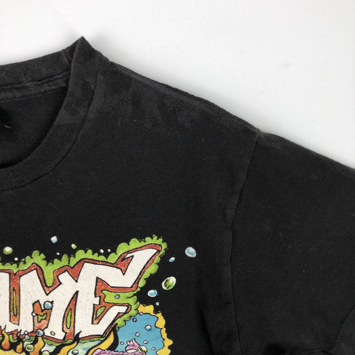 TULTEX SUBLIME Band T-shirt, Men's M size cotton black type Vintage Second Hand