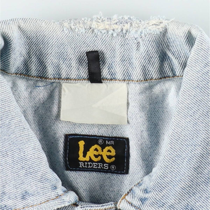 Lee RIDERS Riders Denim Jacket, Men's Size L unclear blue type Vintage Second Hand