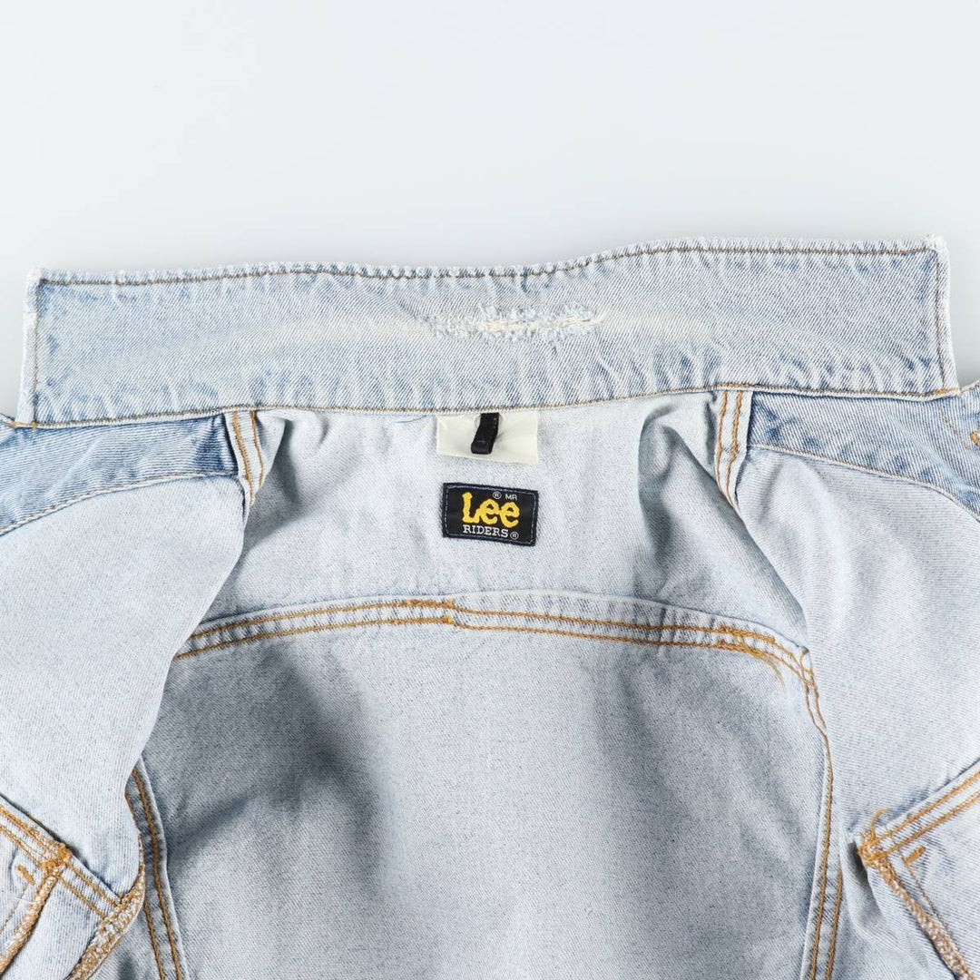Lee RIDERS Riders Denim Jacket, Men's Size L unclear blue type Vintage Second Hand