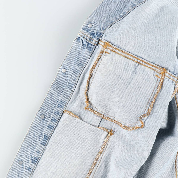 Lee RIDERS Riders Denim Jacket, Men's Size L unclear blue type Vintage Second Hand