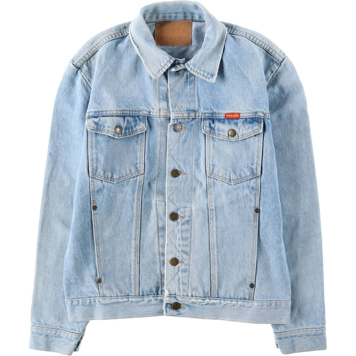 Wrangler Denim Jacket, G-Jean, Men's M size unclear blue type Vintage Second Hand
