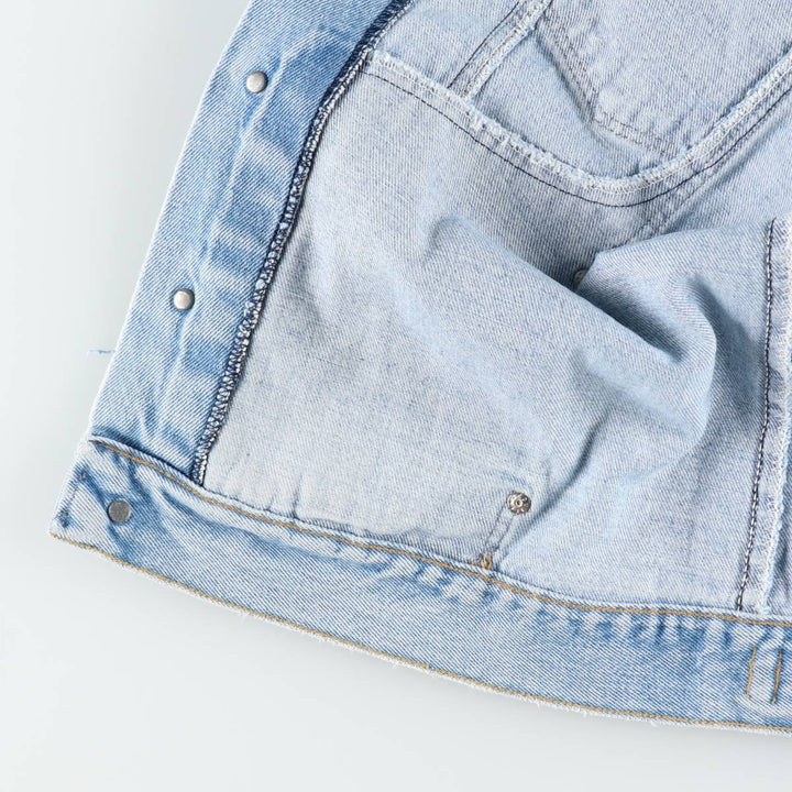 Wrangler Denim Jacket, G-Jean, Men's M size unclear blue type Vintage Second Hand