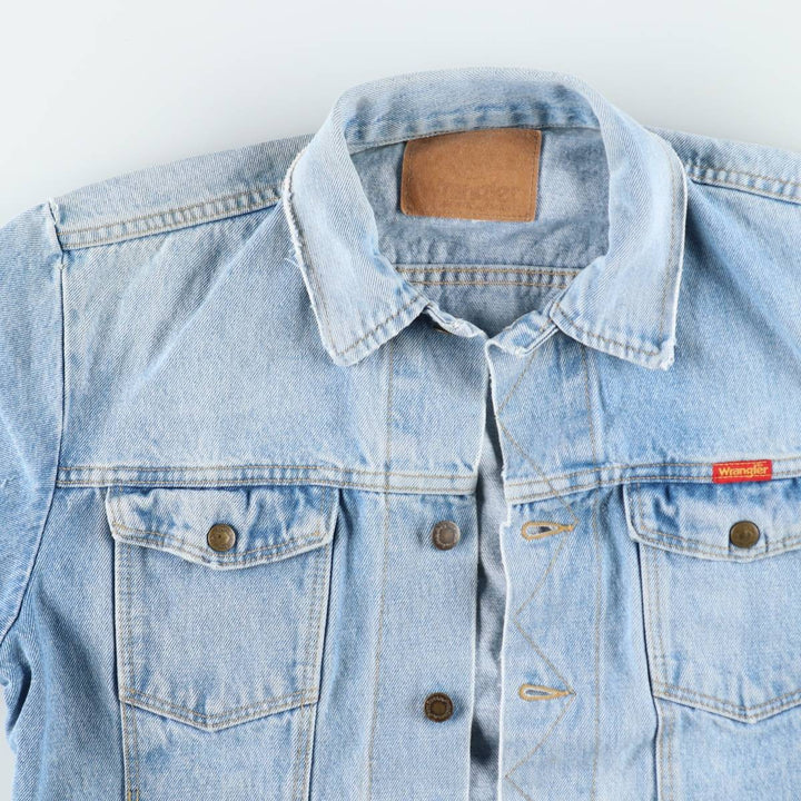 Wrangler Denim Jacket, G-Jean, Men's M size unclear blue type Vintage Second Hand