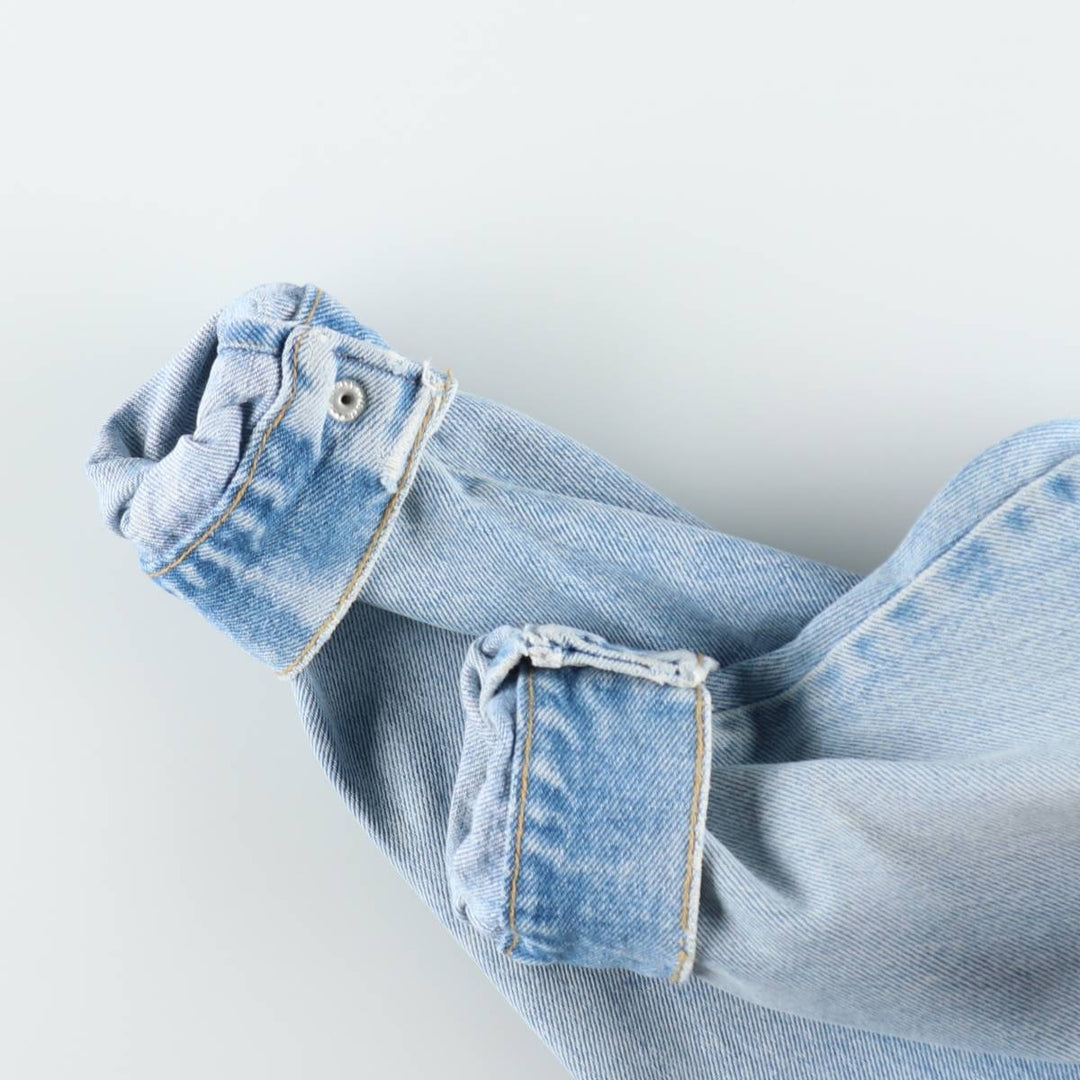 Wrangler Denim Jacket, G-Jean, Men's M size unclear blue type Vintage Second Hand