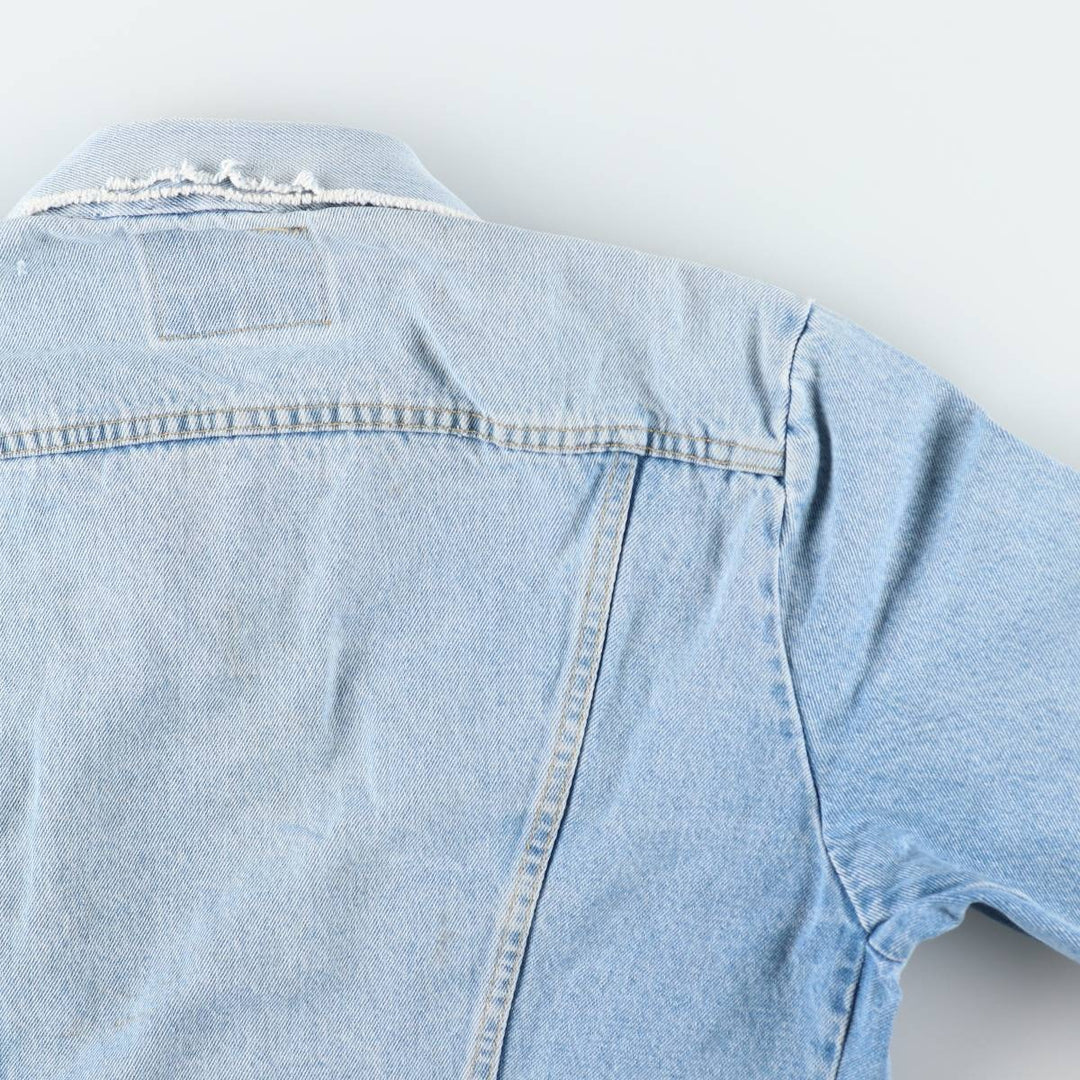 Wrangler Denim Jacket, G-Jean, Men's M size unclear blue type Vintage Second Hand