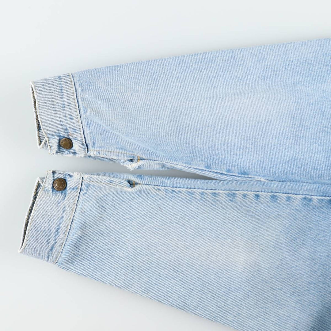 Wrangler Denim Jacket, G-Jean, Men's M size unclear blue type Vintage Second Hand