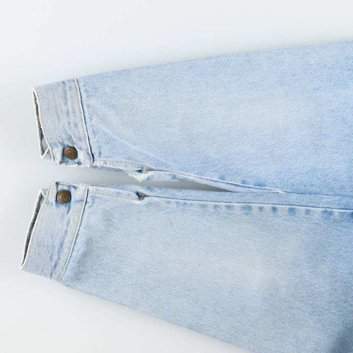 Wrangler Denim Jacket, G-Jean, Men's M size unclear blue type Vintage Second Hand