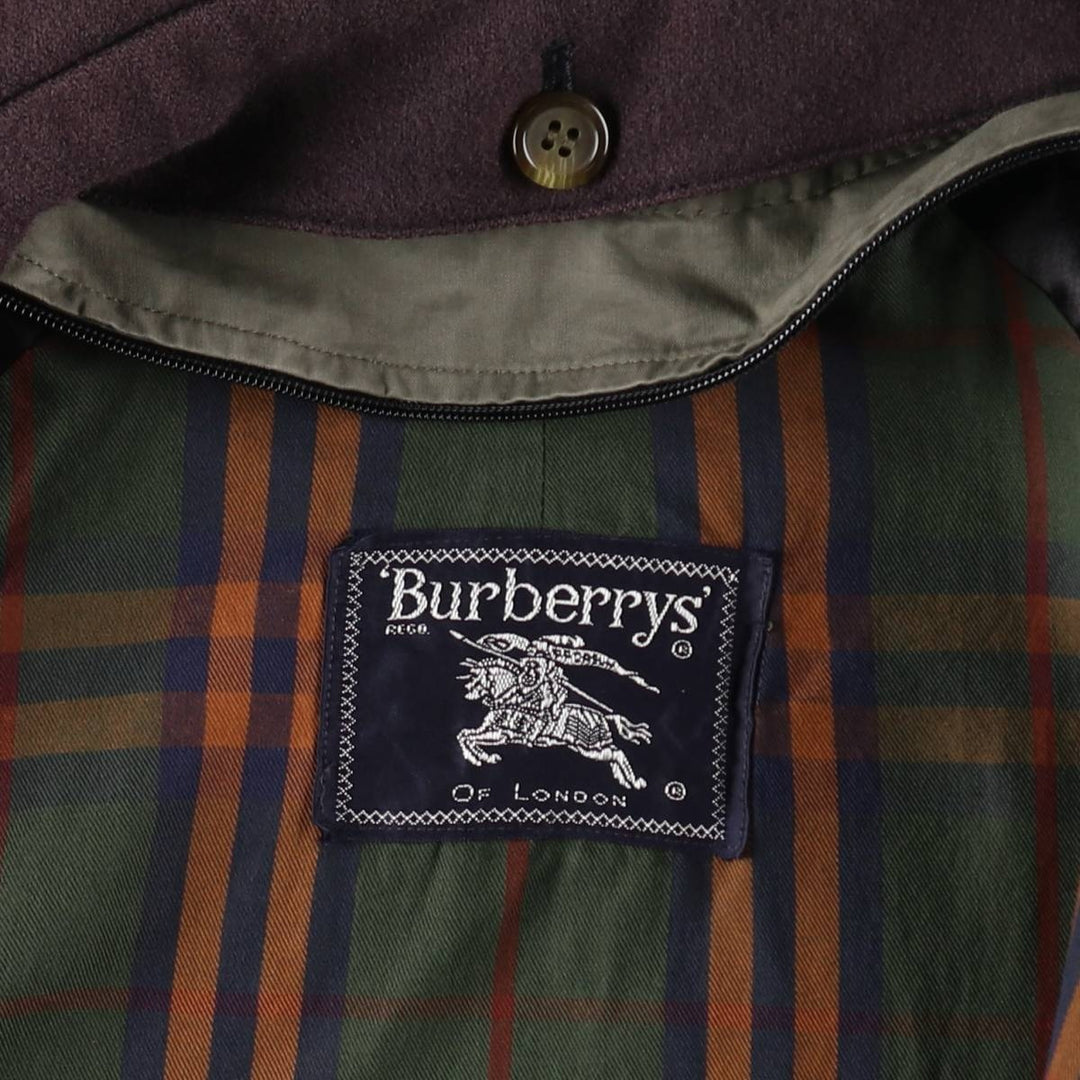 Burberry's BURBERRYS OF LONDON 100% cotton trench coat, men's XL size cotton Khaki type Vintage Second Hand