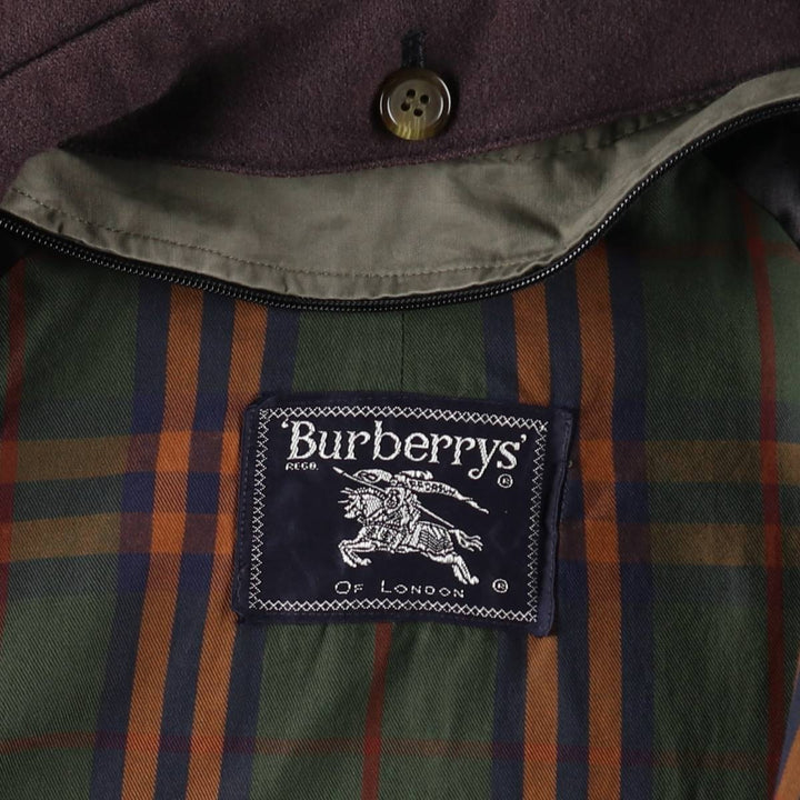 Burberry's BURBERRYS OF LONDON 100% cotton trench coat, men's XL size cotton Khaki type Vintage Second Hand