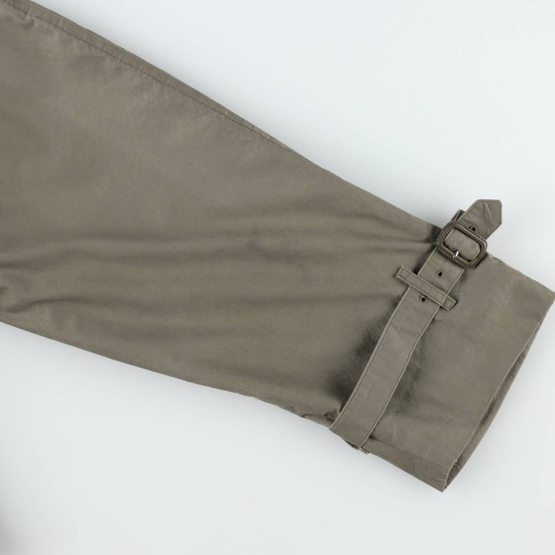 Burberry's BURBERRYS OF LONDON 100% cotton trench coat, men's XL size cotton Khaki type Vintage Second Hand