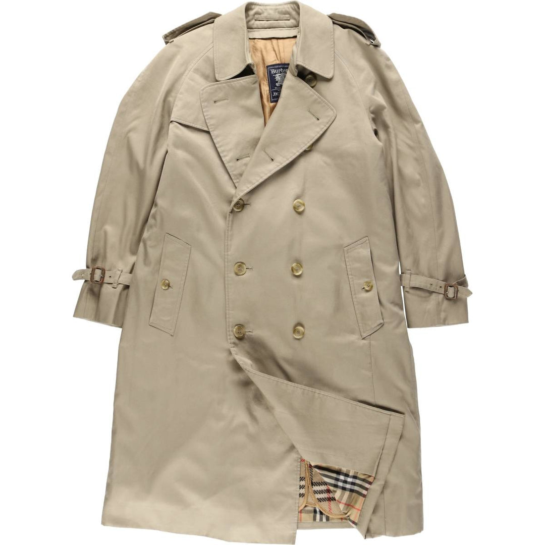 Burberry trench coat, made in England, size M polyester Beige type Vintage Second Hand