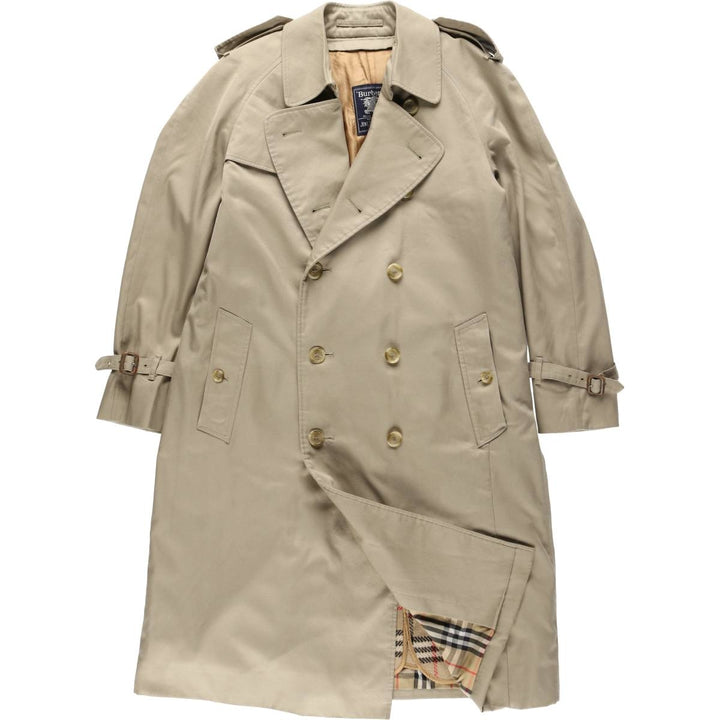 Burberry trench coat, made in England, size M polyester Beige type Vintage Second Hand