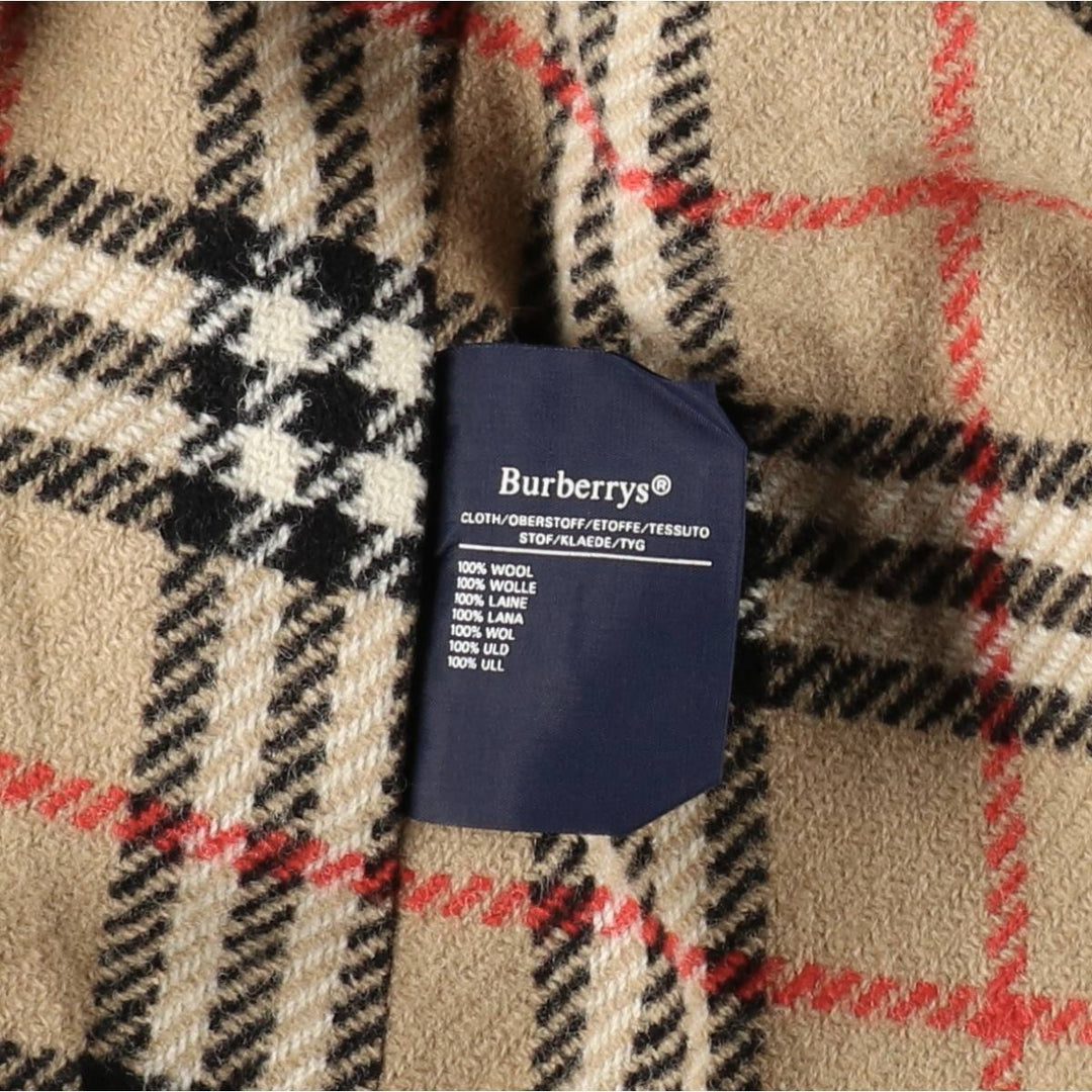 Burberry trench coat, made in England, size M polyester Beige type Vintage Second Hand