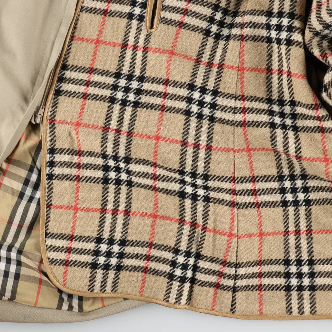 Burberry trench coat, made in England, size M polyester Beige type Vintage Second Hand