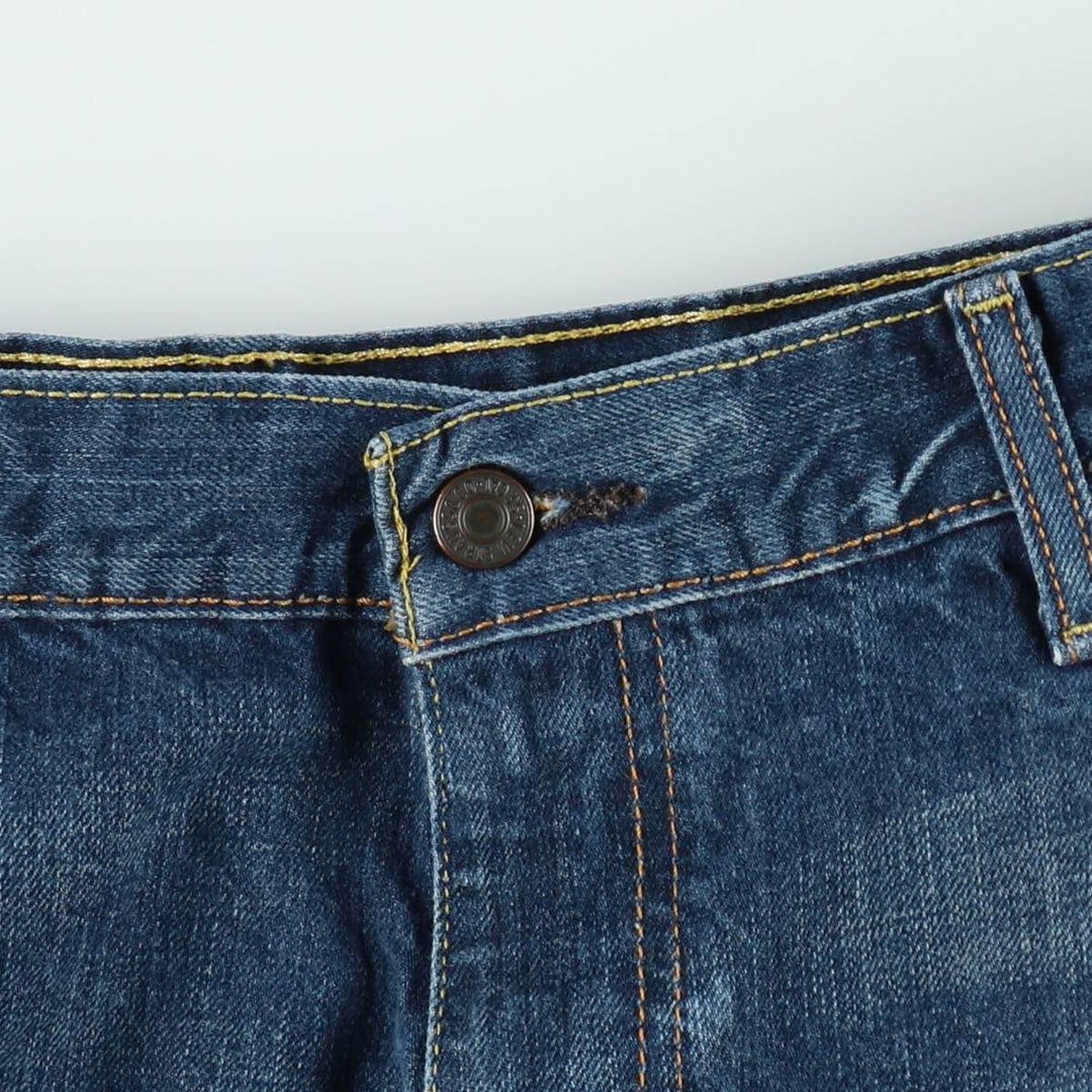 Levi's 569 Denim Shorts, Half Pants, Men's Size 37 cotton blue type Vintage Second Hand