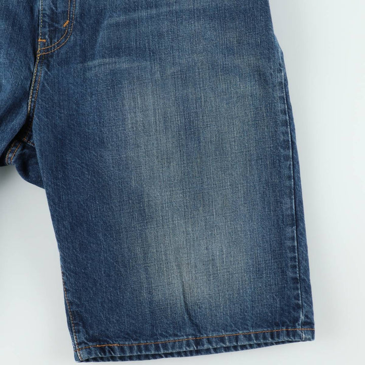 Levi's 569 Denim Shorts, Half Pants, Men's Size 37 cotton blue type Vintage Second Hand