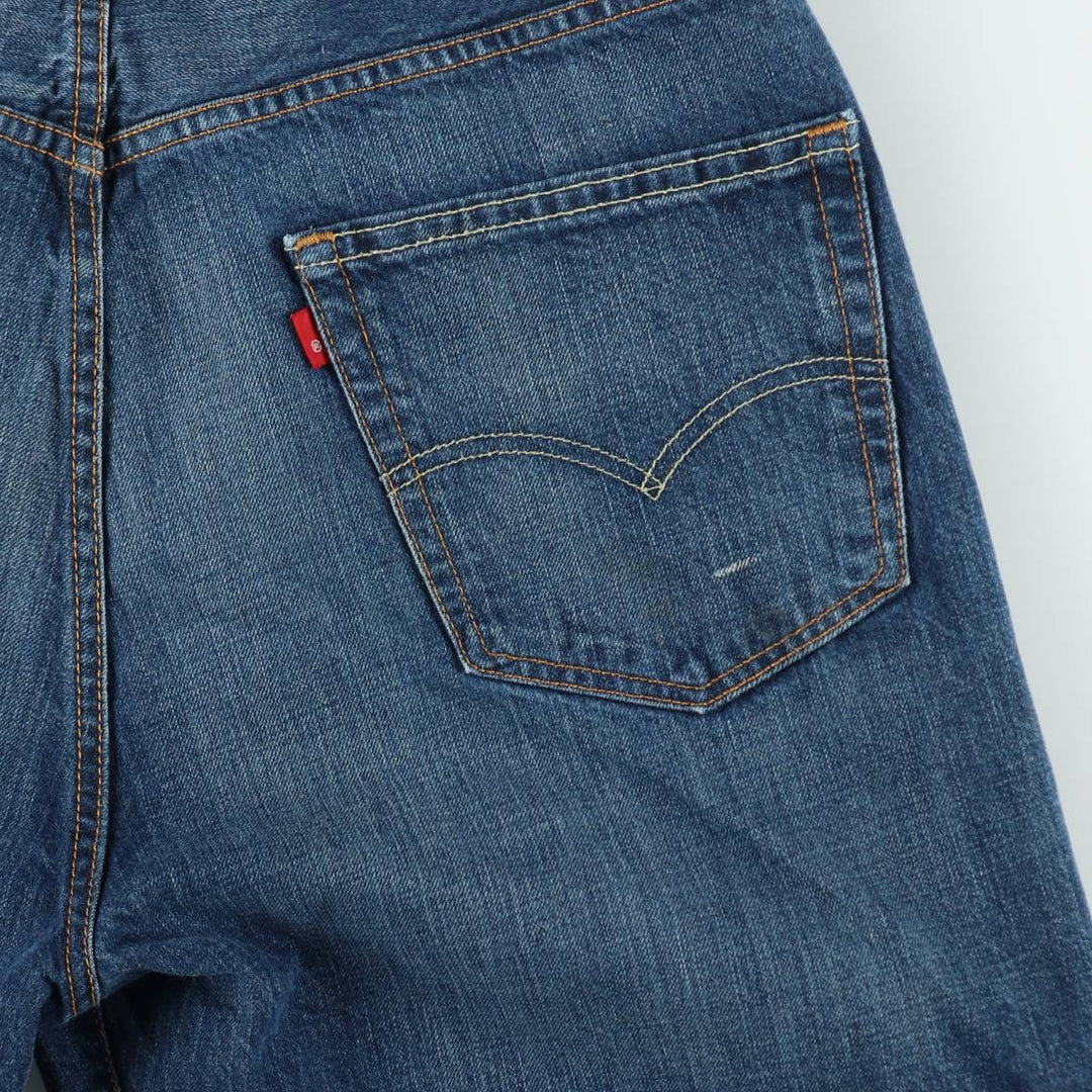 Levi's 569 Denim Shorts, Half Pants, Men's Size 37 cotton blue type Vintage Second Hand