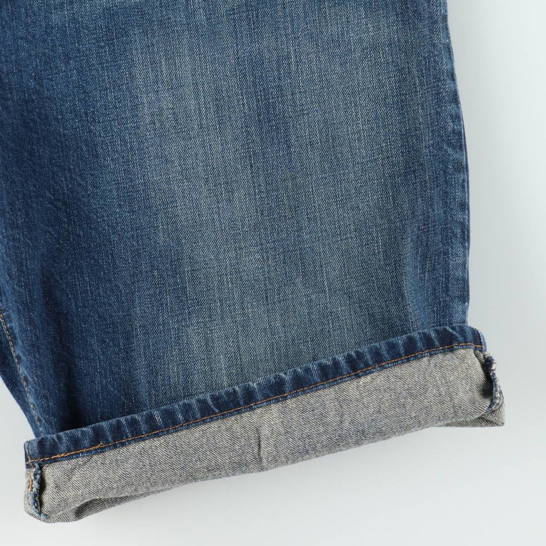 Levi's 569 Denim Shorts, Half Pants, Men's Size 37 cotton blue type Vintage Second Hand