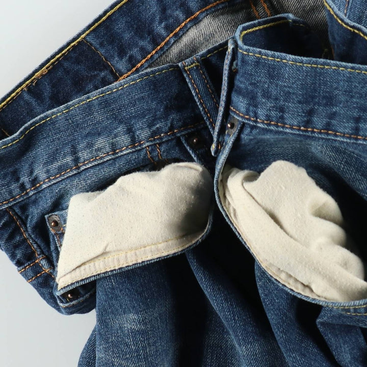 Levi's 569 Denim Shorts, Half Pants, Men's Size 37 cotton blue type Vintage Second Hand