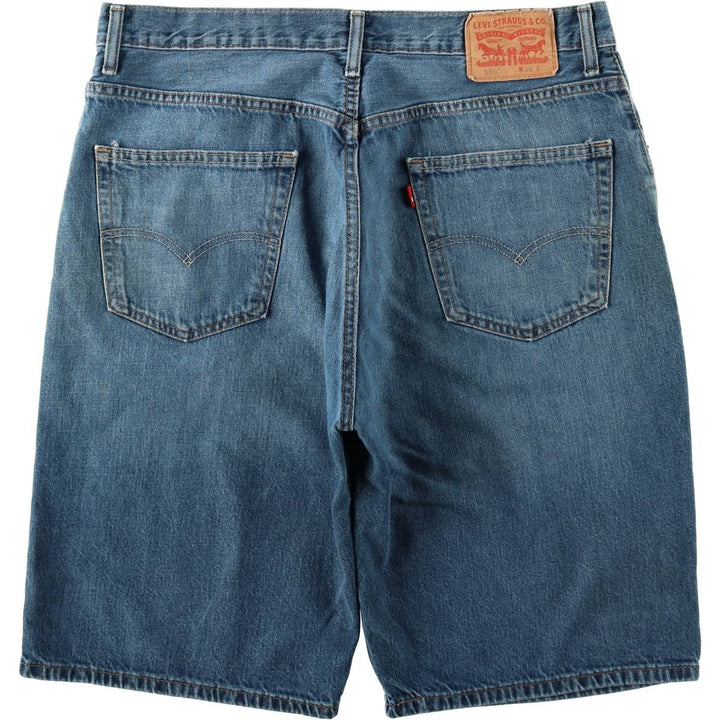 Levi's 569 Denim Shorts, Half Pants, Men's Size 37 cotton blue type Vintage Second Hand