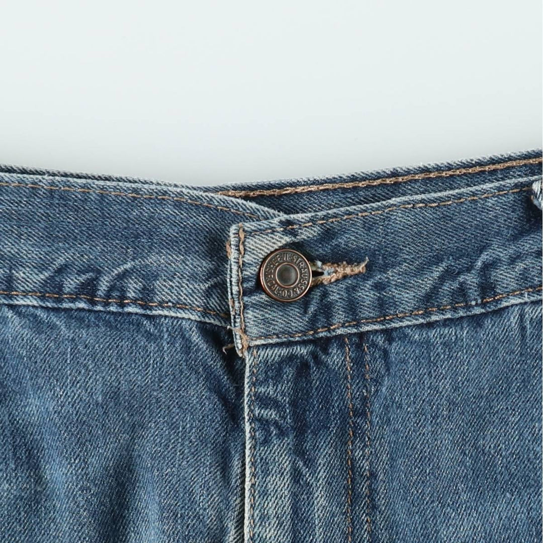 Levi's 569 Denim Shorts, Half Pants, Men's Size 37 cotton blue type Vintage Second Hand