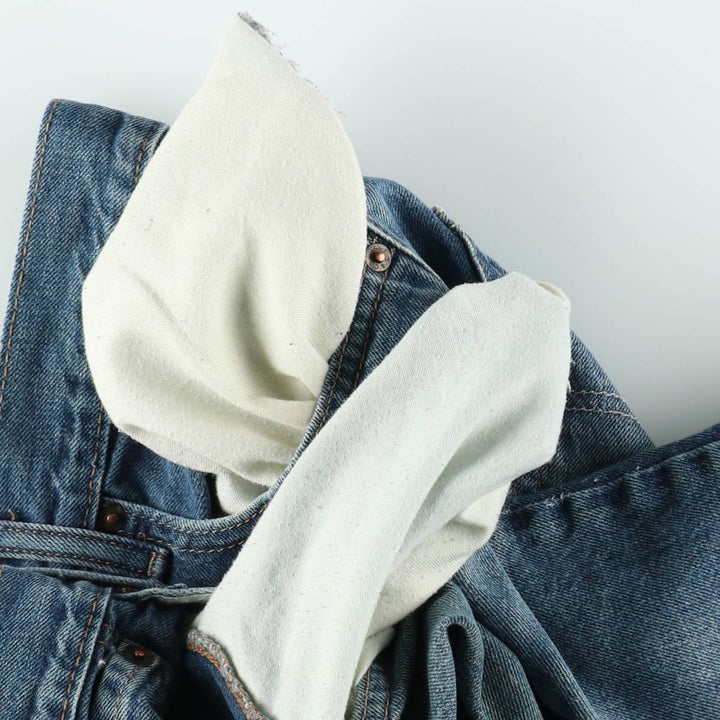 Levi's 569 Denim Shorts, Half Pants, Men's Size 37 cotton blue type Vintage Second Hand