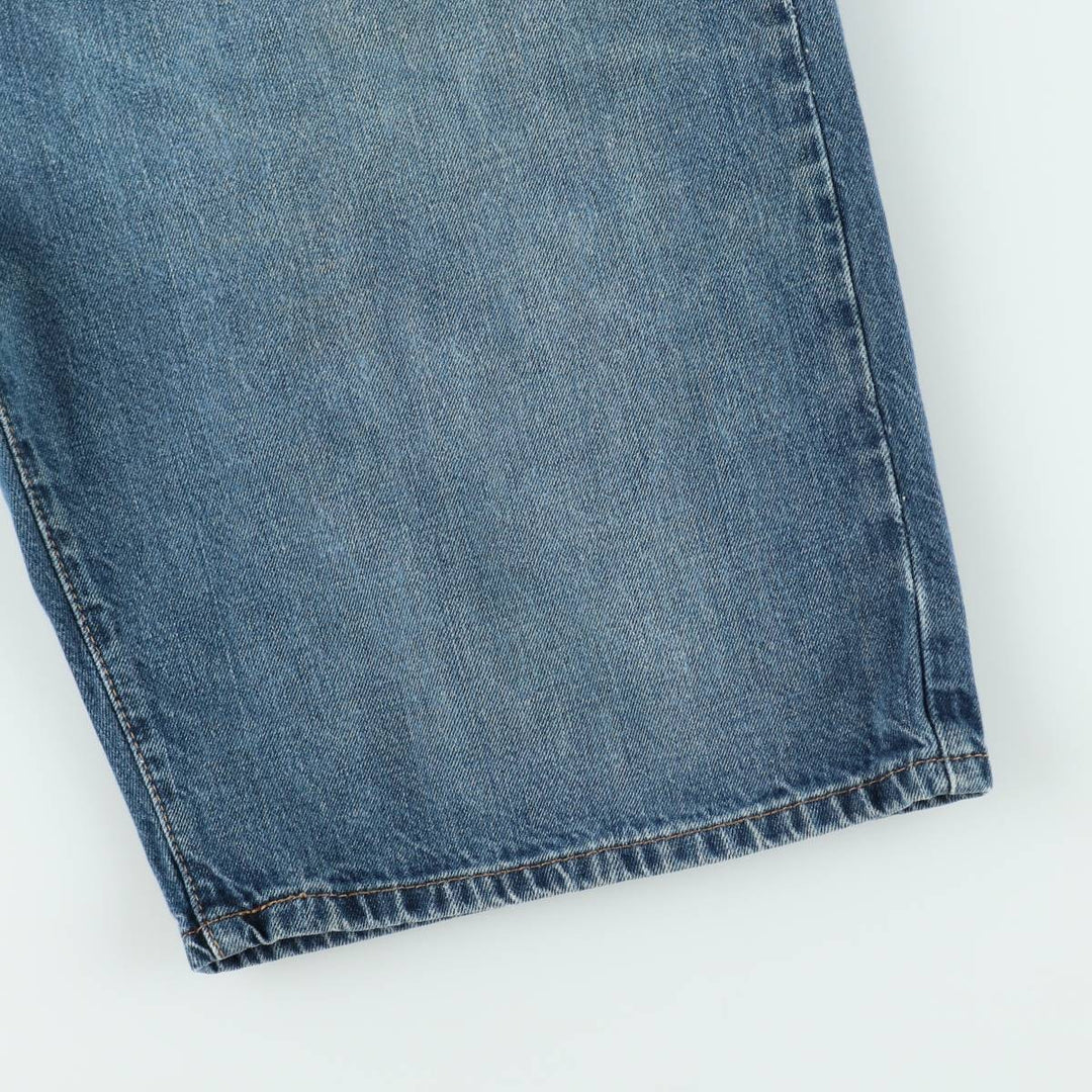 Levi's 569 Denim Shorts, Half Pants, Men's Size 37 cotton blue type Vintage Second Hand