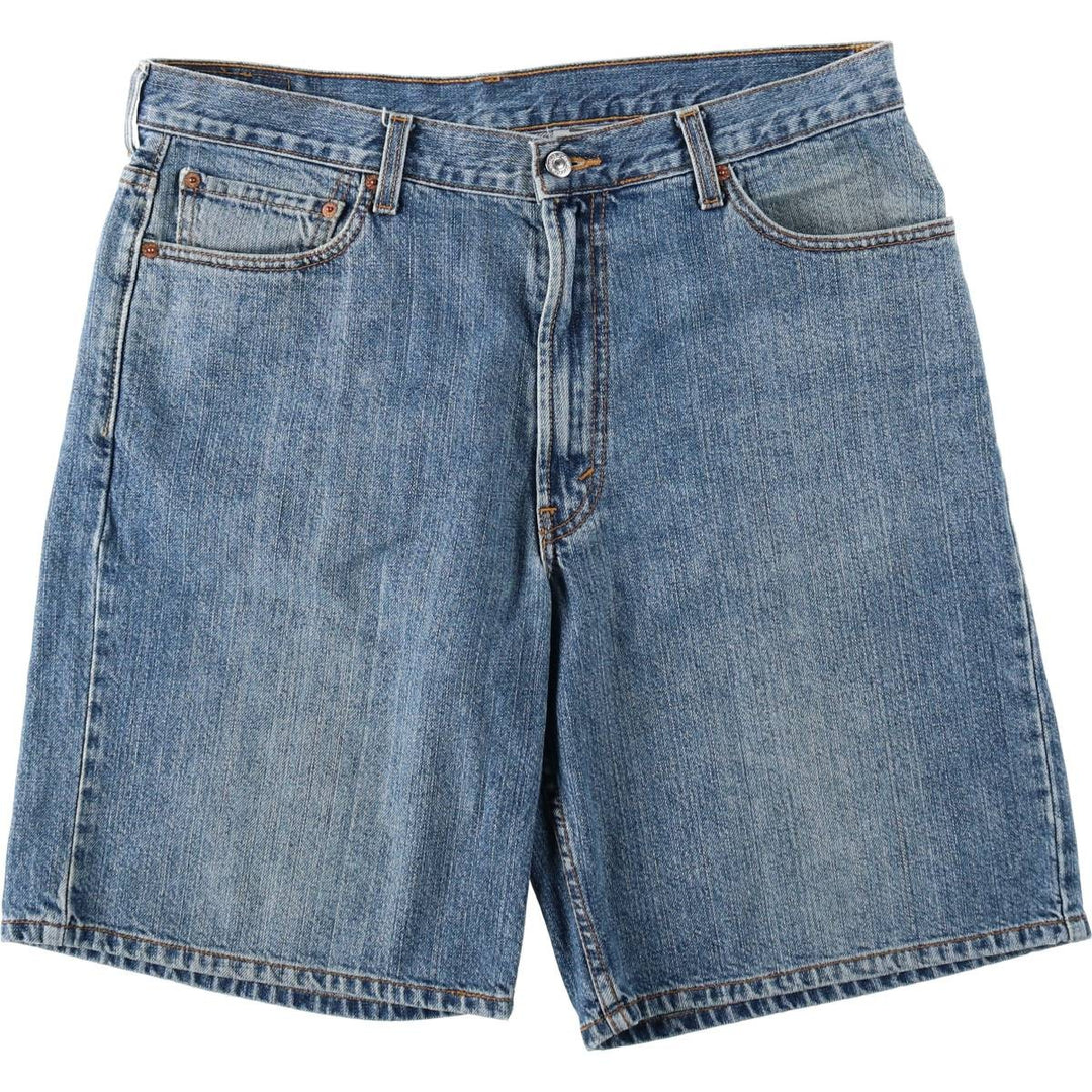 Levi's 550 Relaxed Fit Denim Shorts, Men's Size W36 cotton blue type Vintage Second Hand