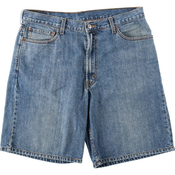 Levi's 550 Relaxed Fit Denim Shorts, Men's Size W36 cotton blue type Vintage Second Hand