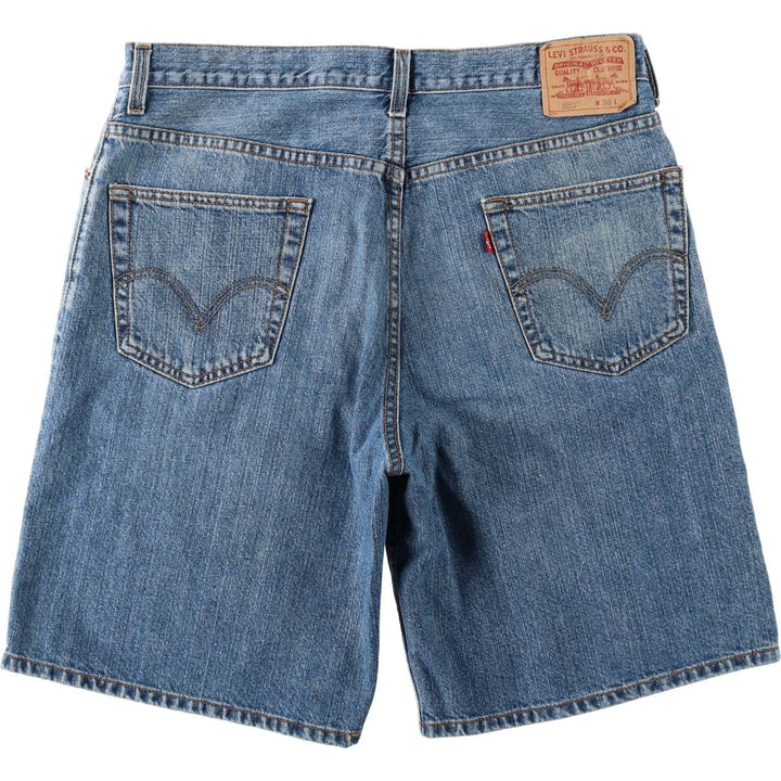 Levi's 550 Relaxed Fit Denim Shorts, Men's Size W36 cotton blue type Vintage Second Hand