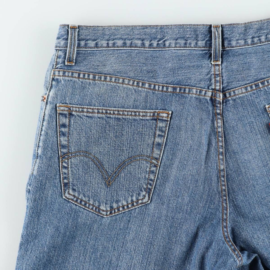 Levi's 550 Relaxed Fit Denim Shorts, Men's Size W36 cotton blue type Vintage Second Hand