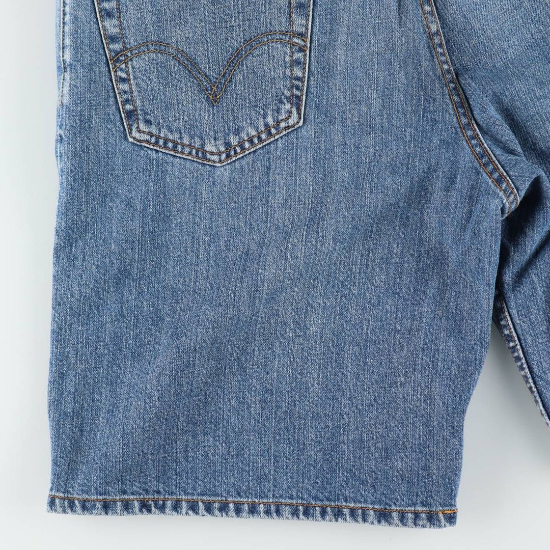 Levi's 550 Relaxed Fit Denim Shorts, Men's Size W36 cotton blue type Vintage Second Hand