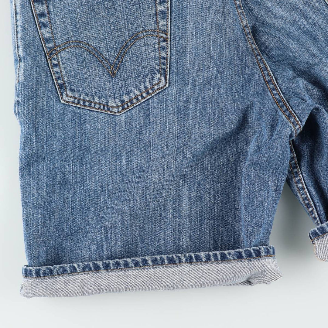 Levi's 550 Relaxed Fit Denim Shorts, Men's Size W36 cotton blue type Vintage Second Hand