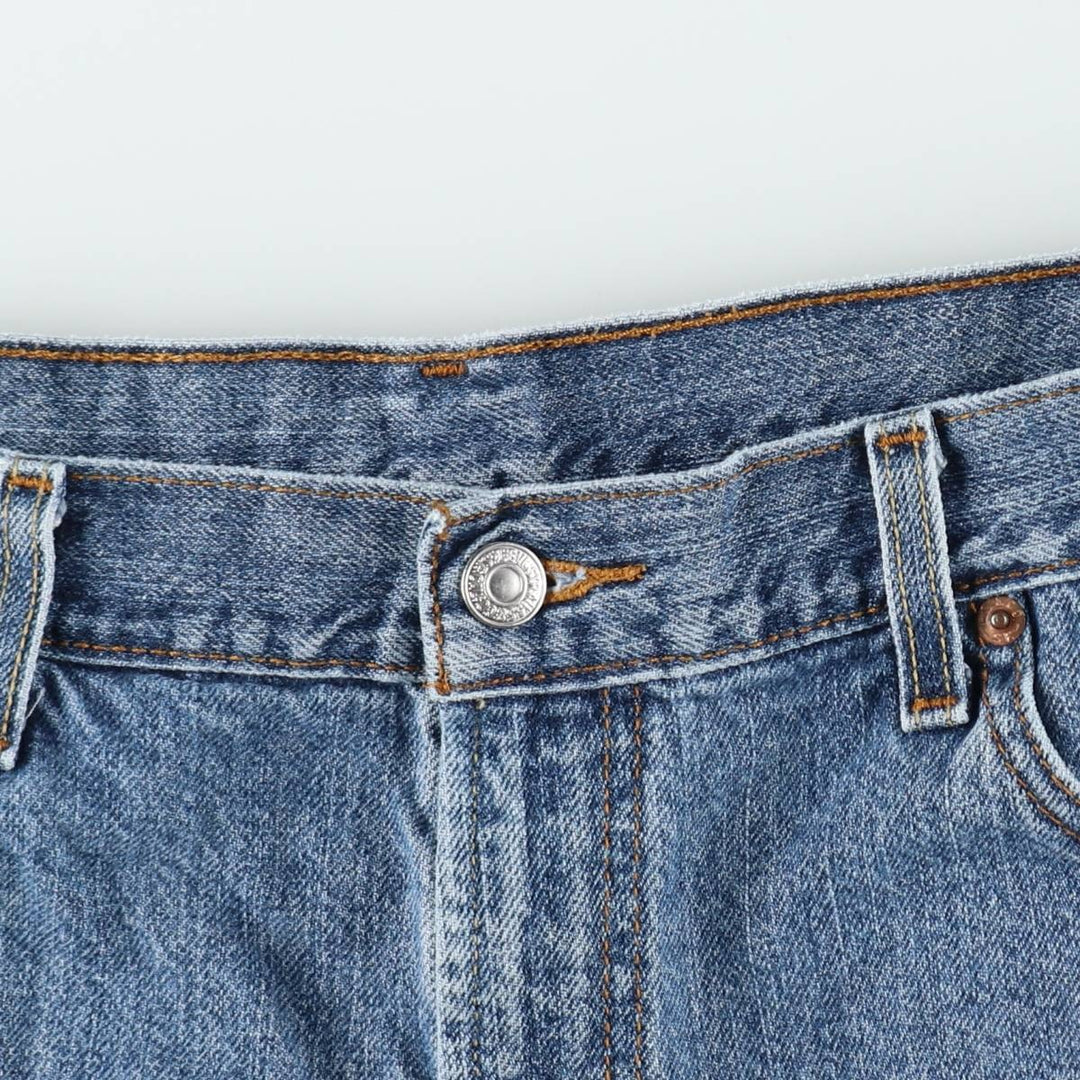 2000'S Levi's 550 Relaxed Fit Denim Shorts/Jorts Men's Size W37 cotton blue type Vintage Second Hand