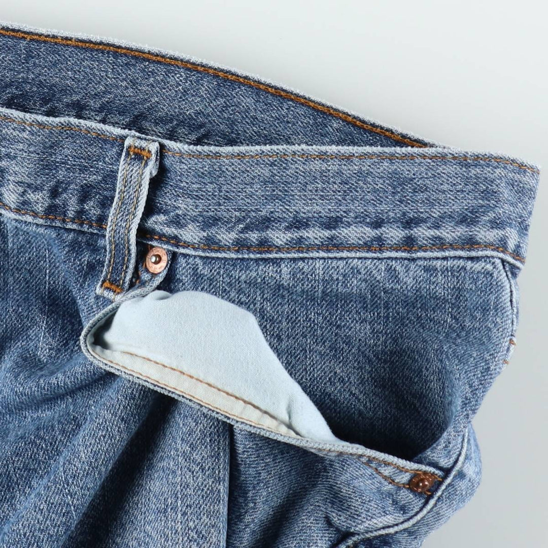 2000'S Levi's 550 Relaxed Fit Denim Shorts/Jorts Men's Size W37 cotton blue type Vintage Second Hand