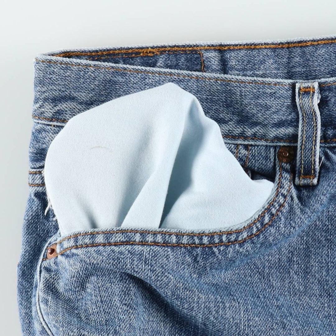 2000'S Levi's 550 Relaxed Fit Denim Shorts/Jorts Men's Size W37 cotton blue type Vintage Second Hand