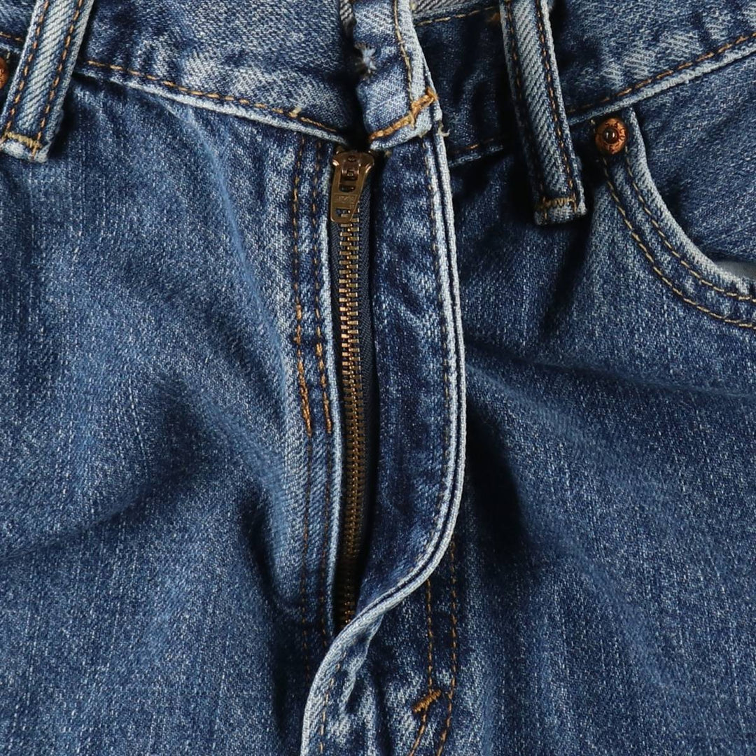 Levi's 505 denim shorts, men's size W37 (approx.) cotton blue type Vintage Second Hand
