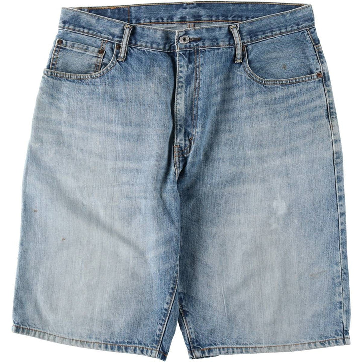 Levi's 569 Loose Straight Denim Shorts (Men's W37 equivalent) cotton blue type Vintage Second Hand