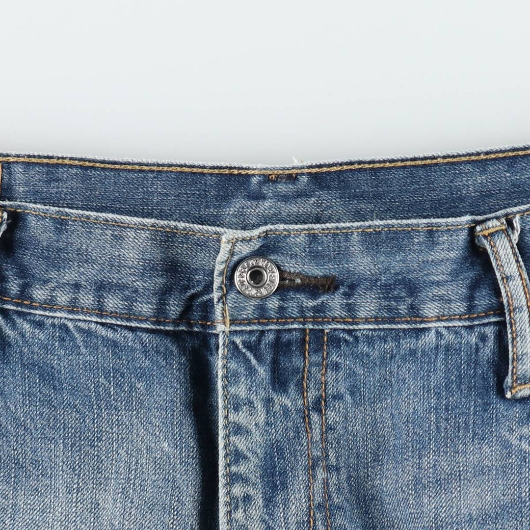 Levi's 569 Loose Straight Denim Shorts (Men's W37 equivalent) cotton blue type Vintage Second Hand