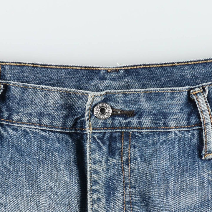 Levi's 569 Loose Straight Denim Shorts (Men's W37 equivalent) cotton blue type Vintage Second Hand
