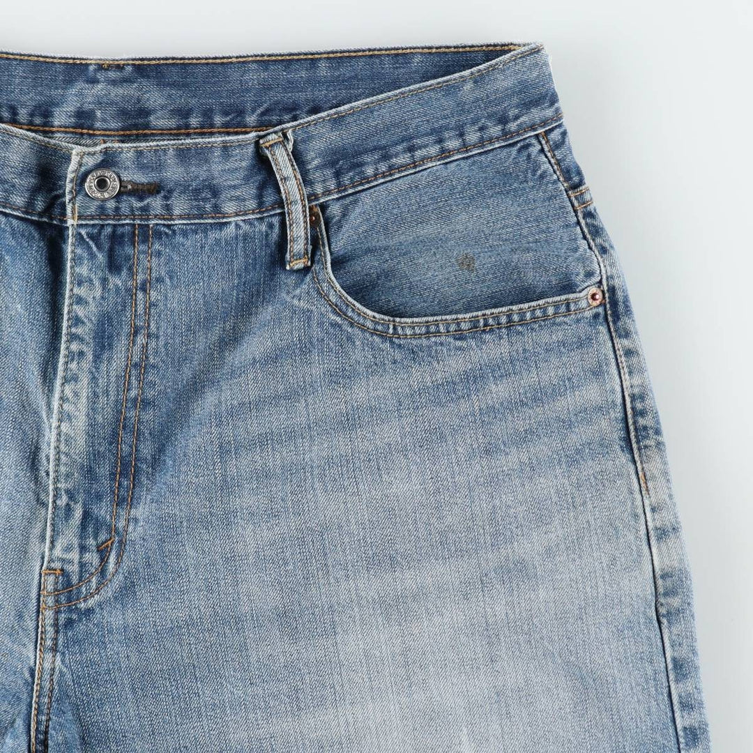 Levi's 569 Loose Straight Denim Shorts (Men's W37 equivalent) cotton blue type Vintage Second Hand