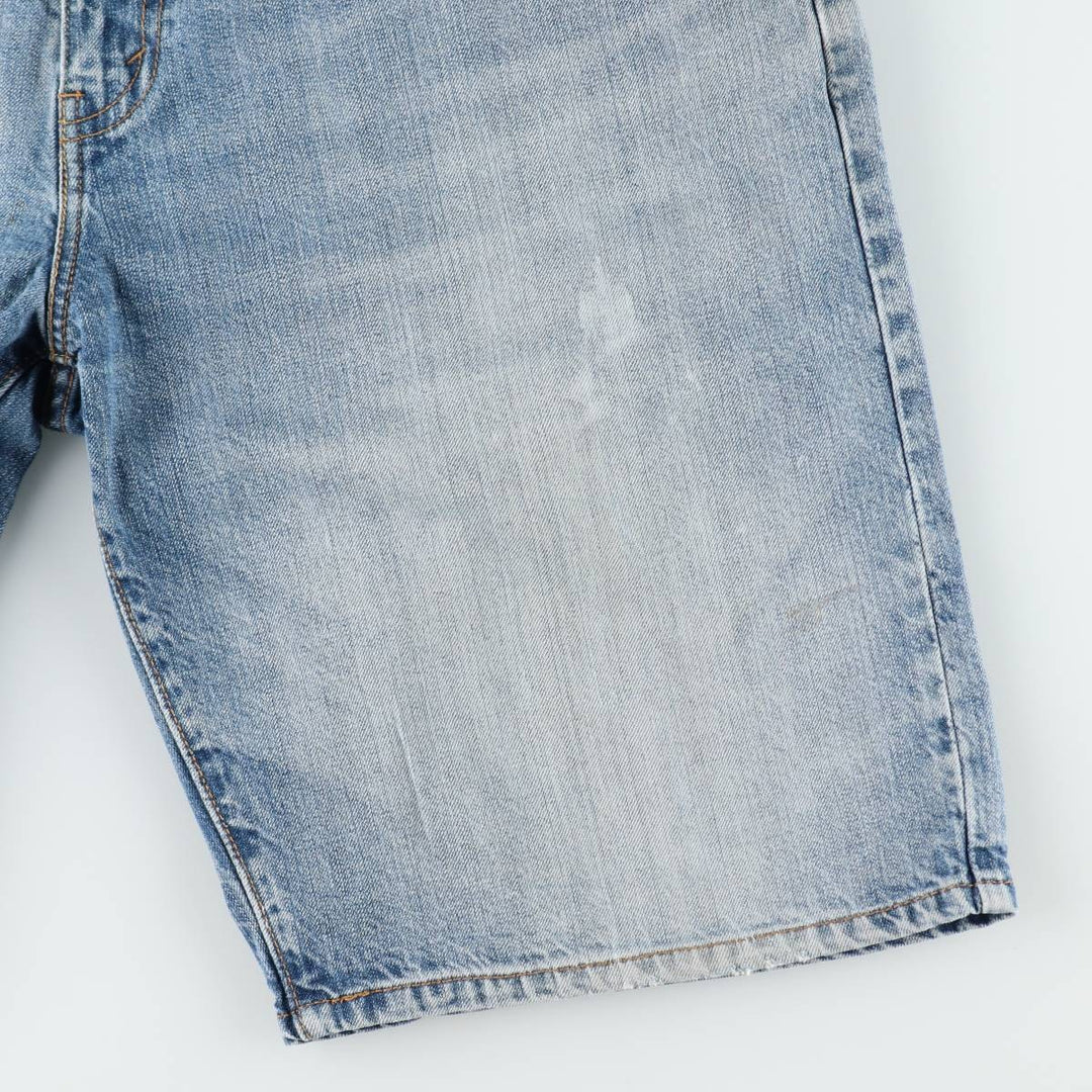 Levi's 569 Loose Straight Denim Shorts (Men's W37 equivalent) cotton blue type Vintage Second Hand