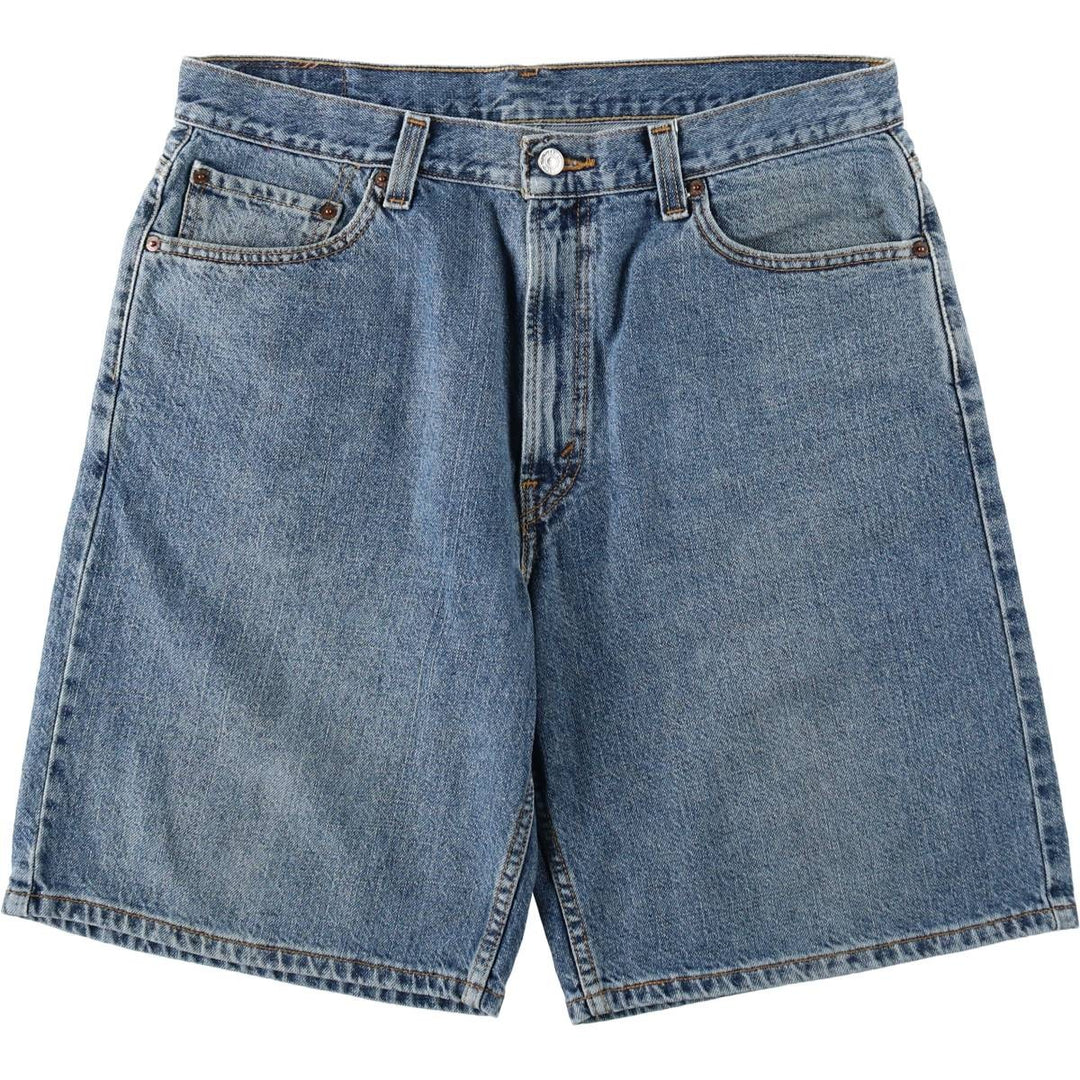 Levi's 550 Relaxed Fit Denim Shorts, Men's Size W36 cotton blue type Vintage Second Hand