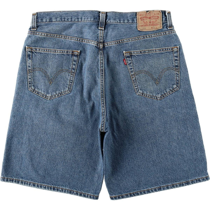 Levi's 550 Relaxed Fit Denim Shorts, Men's Size W36 cotton blue type Vintage Second Hand