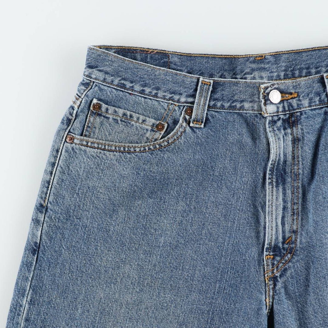 Levi's 550 Relaxed Fit Denim Shorts, Men's Size W36 cotton blue type Vintage Second Hand