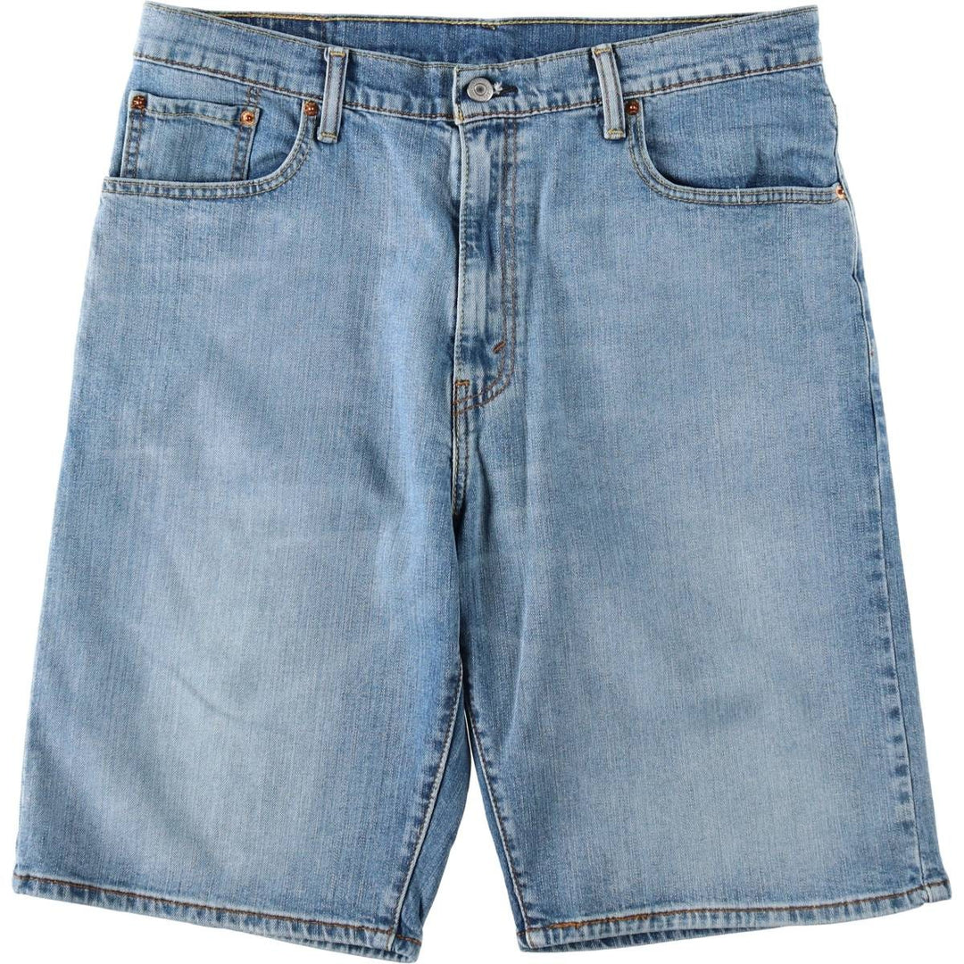 Levi's 569 denim shorts, half pants, jorts, men's size w36 cotton blue type Vintage Second Hand