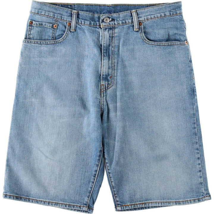 Levi's 569 denim shorts, half pants, jorts, men's size w36 cotton blue type Vintage Second Hand