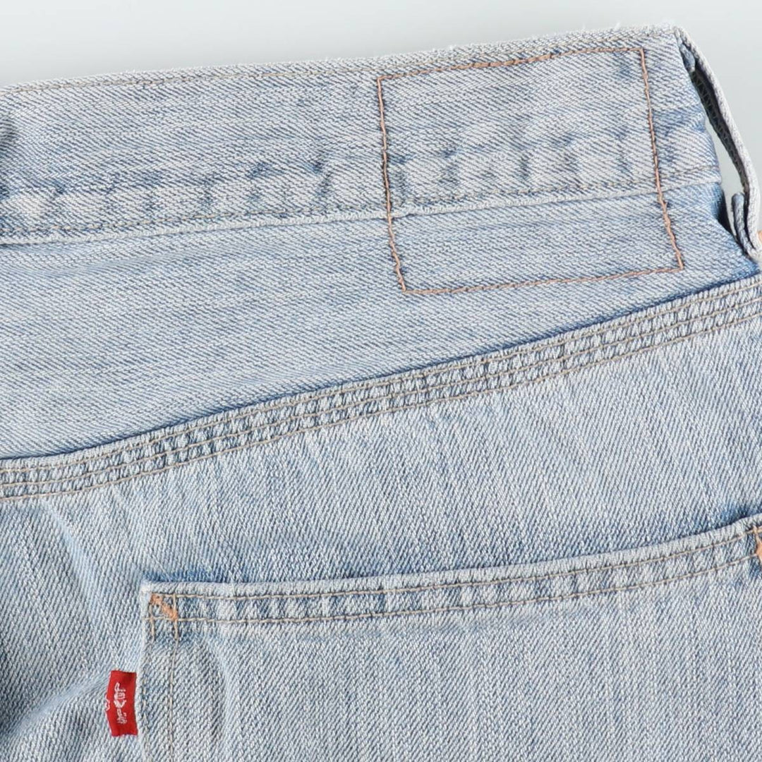 Levi's CARPENTER denim shorts, men's size W36 (approx.). cotton Blue type light blue Vintage Second Hand