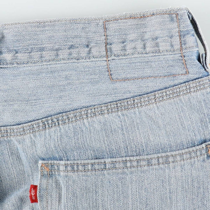 Levi's CARPENTER denim shorts, men's size W36 (approx.). cotton Blue type light blue Vintage Second Hand